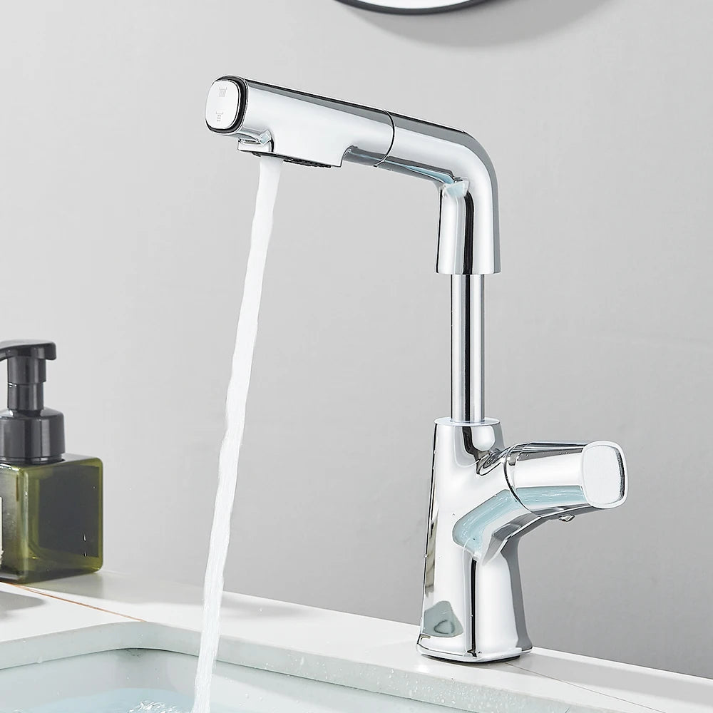 Mitigeur lavabo douchette