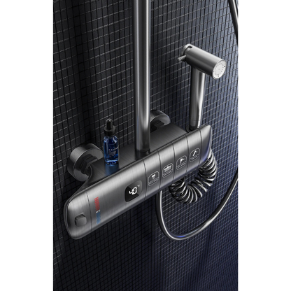 Colonne de douche thermostatique avec affichage numérique