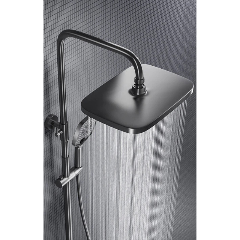 Colonne de douche thermostatique avec affichage numérique