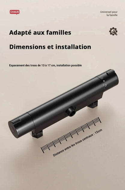 Mitigeur douche noir