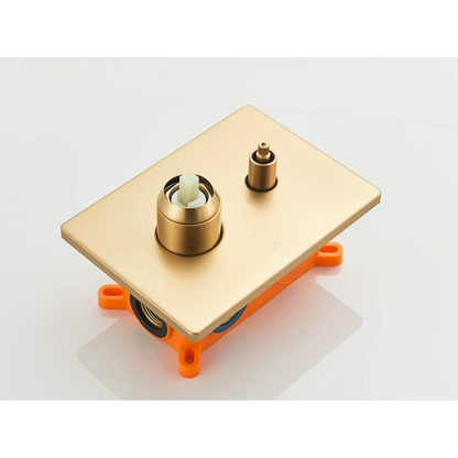 Colonne de douche encastrable tête carrée