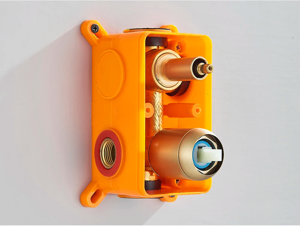 Mitigeur douche encastrable noir