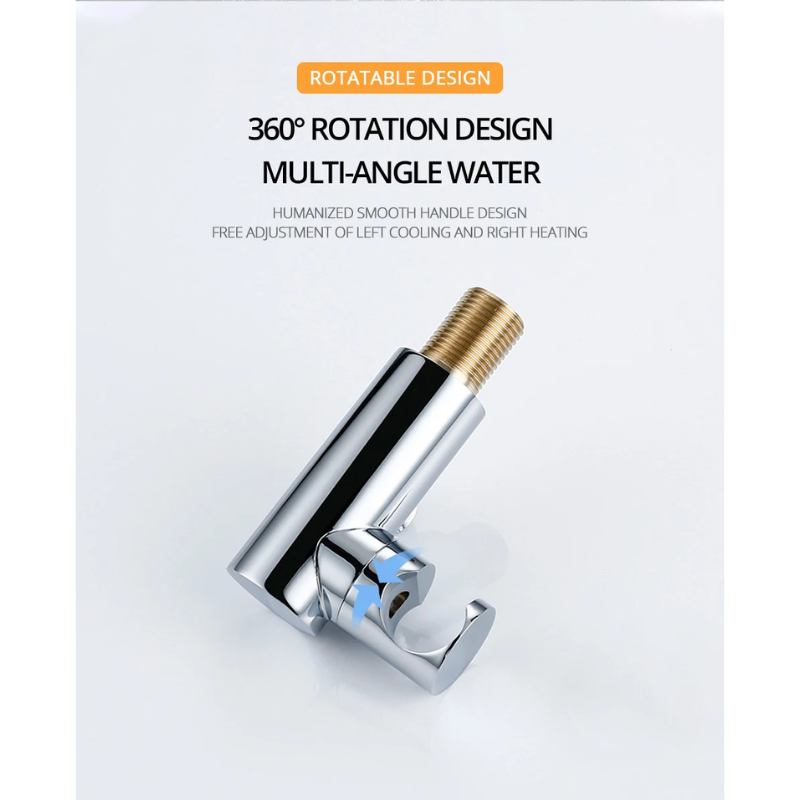 Colonne de douche encastrable double