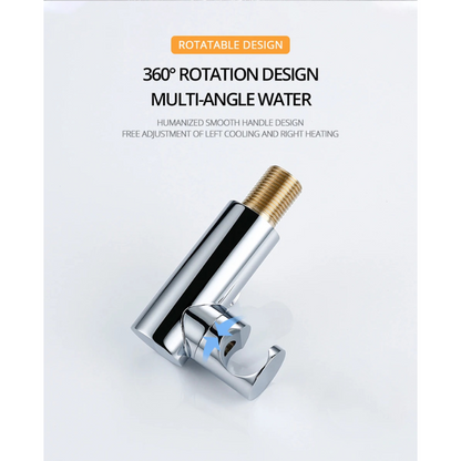 Colonne de douche encastrable double