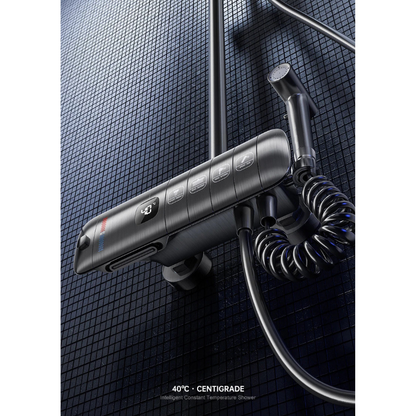 Colonne de douche thermostatique avec affichage numérique