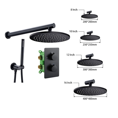 Colonne de douche avec mitigeur chic