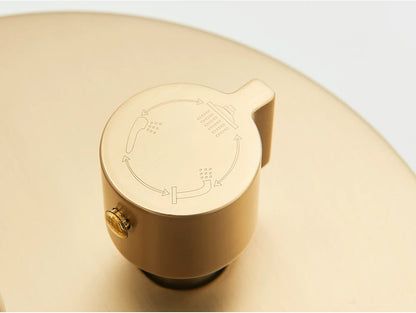 Mitigeur douche encastrable noir