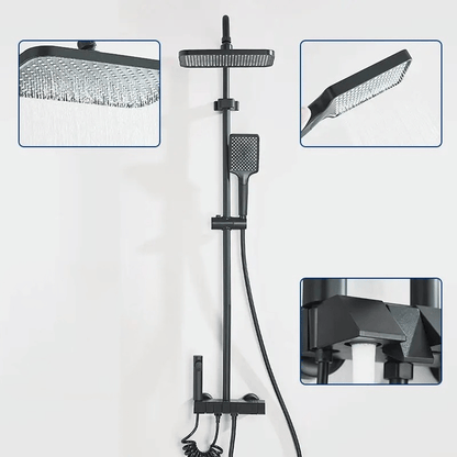 Colonne de douche pour baignoire affichage numérique