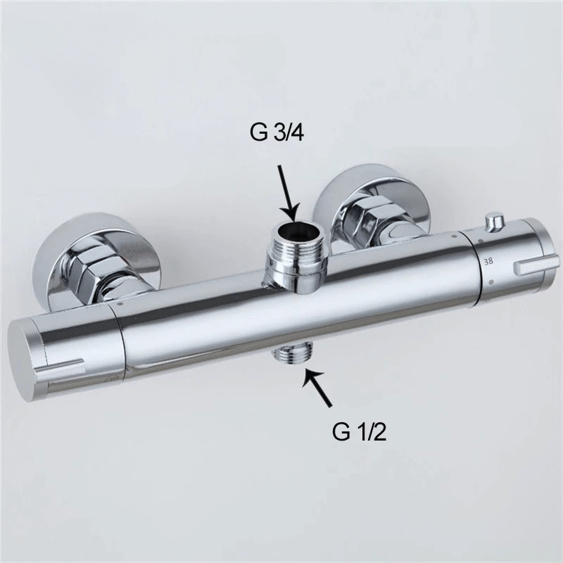 Mitigeur thermostatique 2 sorties