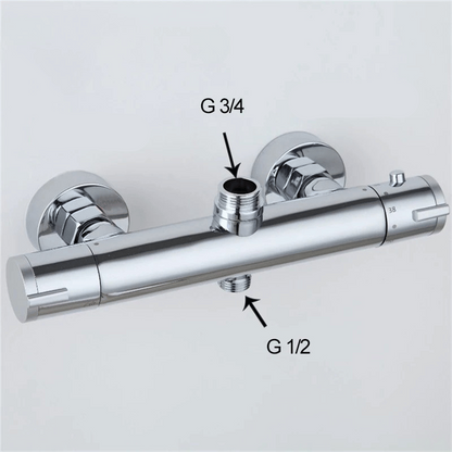 Mitigeur thermostatique 2 sorties