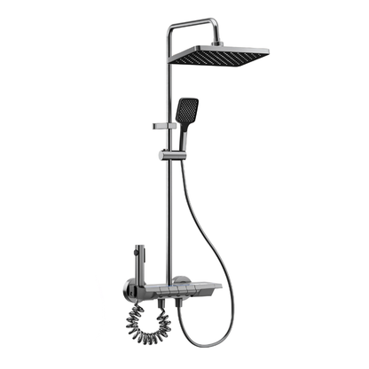 Colonne de douche laiton LED