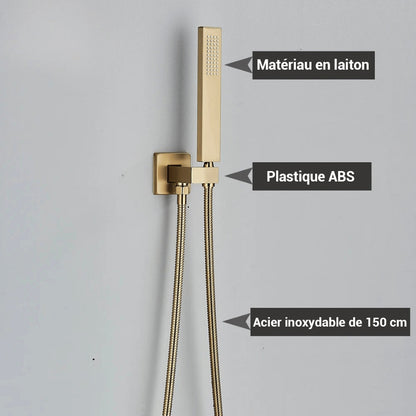 pommeau de douche anti calcaire élégant