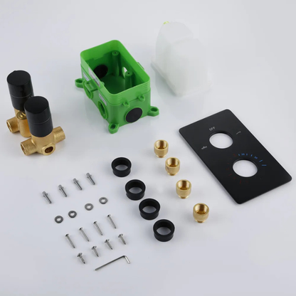 Colonne de douche avec mitigeur chic