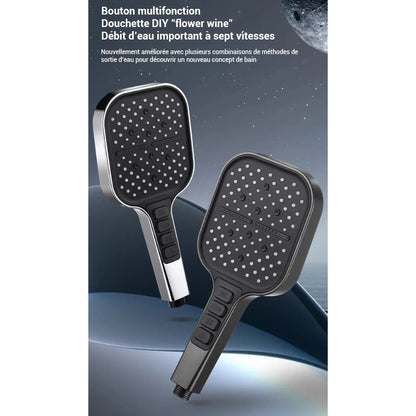 Pommeau de douche anti calcaire grand