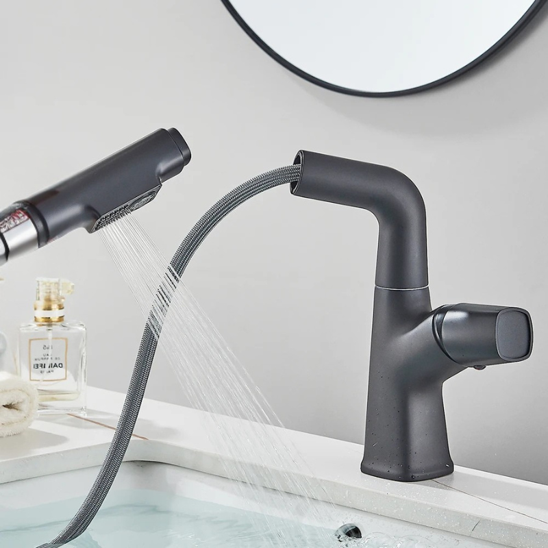 Mitigeur lavabo douchette