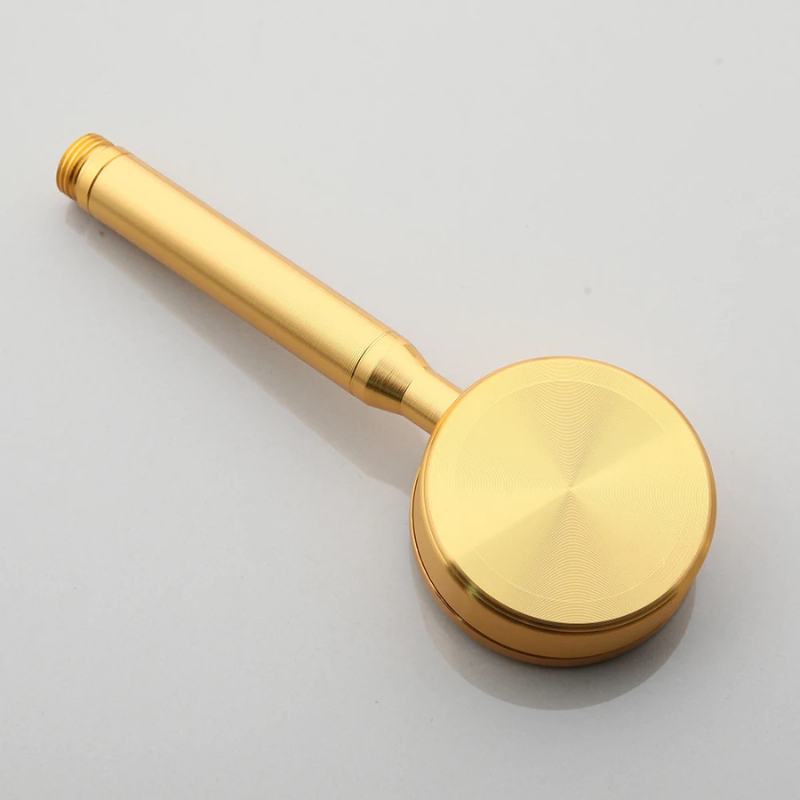 Colonne de douche avec mitigeur doré