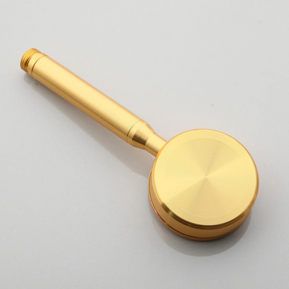 Colonne de douche avec mitigeur doré