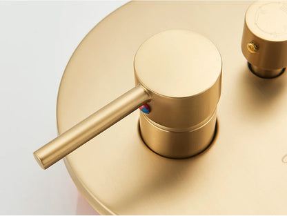 Mitigeur douche encastrable noir