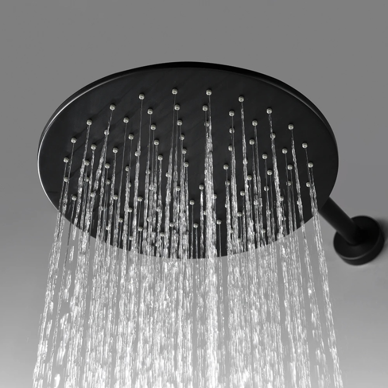 Colonne de douche encastrable style pluie
