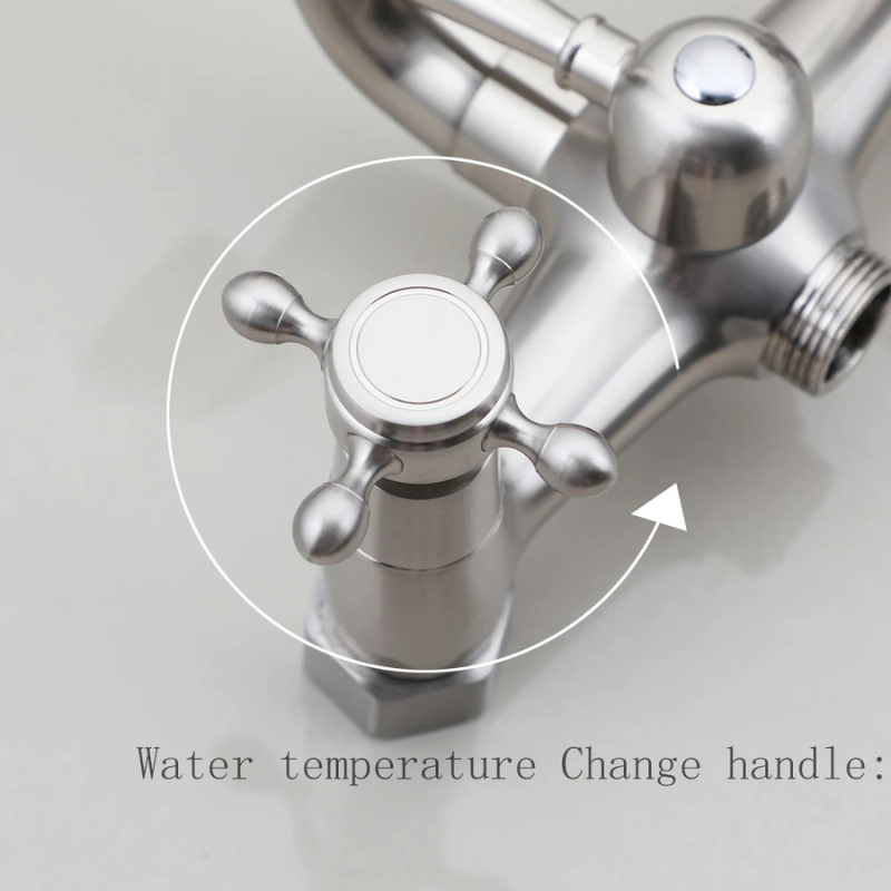 Colonne de douche rétro antique