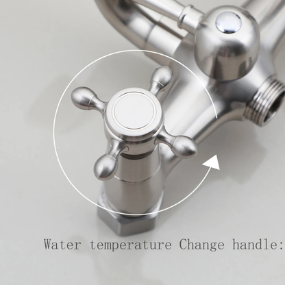 Colonne de douche rétro antique