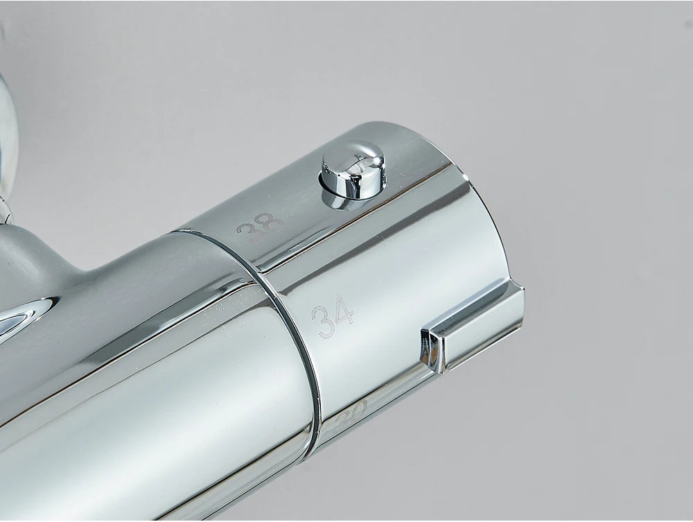 mitigeur thermostatique mural bec haut