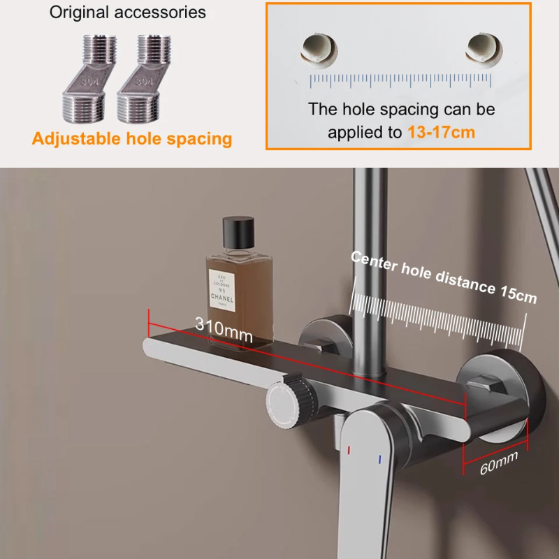 Colonne de douche design 3 fonctions