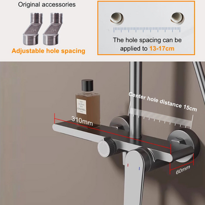 Colonne de douche laiton moderne