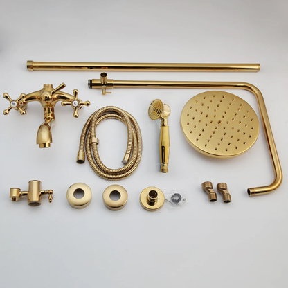 Colonne de douche rétro antique