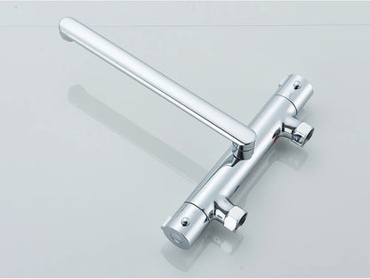 mitigeur thermostatique mural bec haut