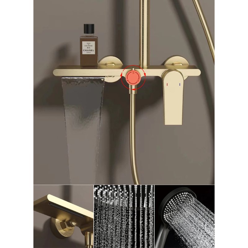 Colonne de douche design 3 fonctions