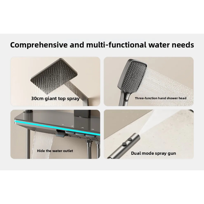 Colonne de douche carrée moderne