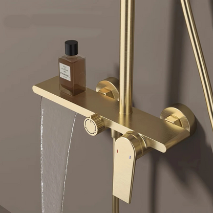 Colonne de douche laiton moderne