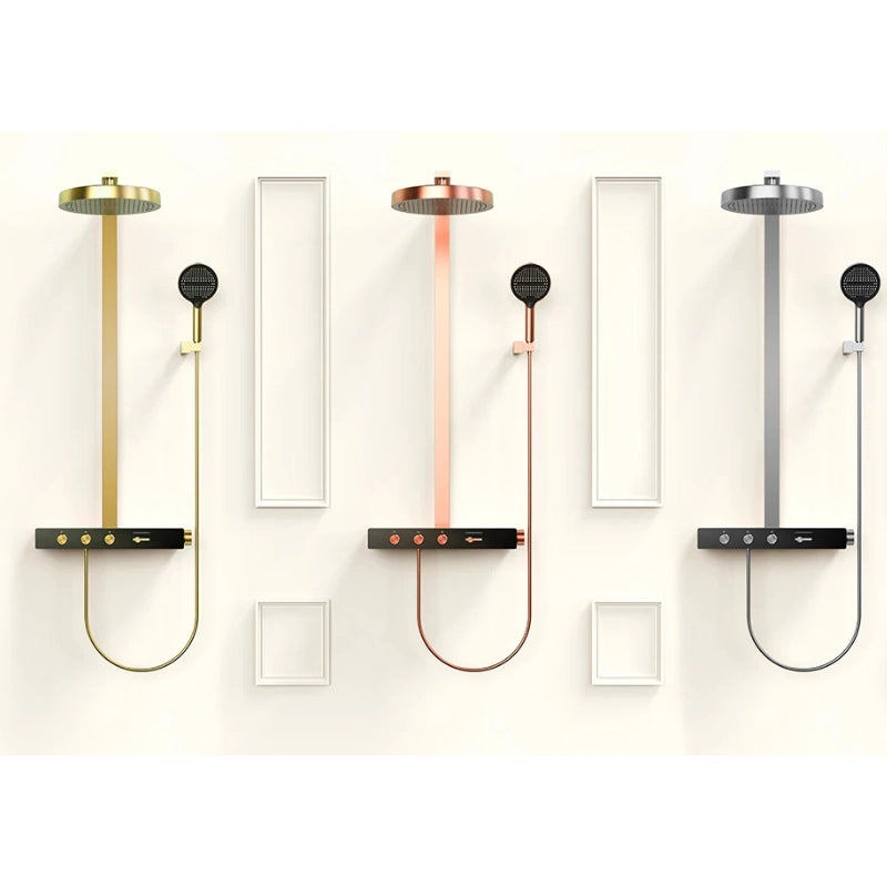 Colonne de douche thermostatique moderne