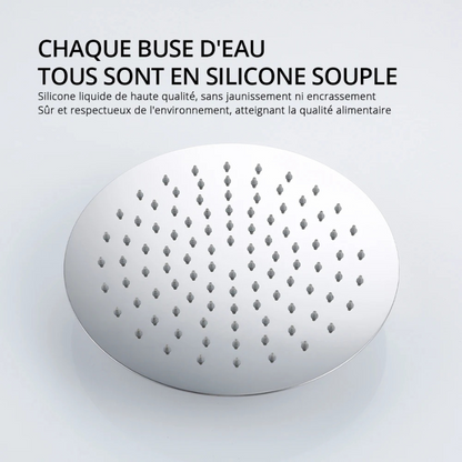 Colonne de douche encastrable double