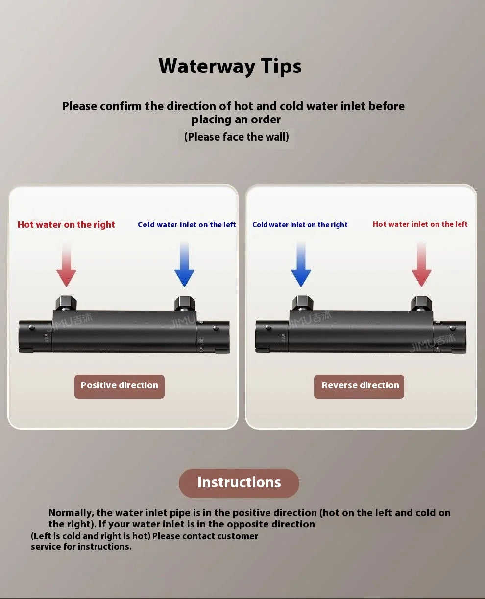 Mitigeur douche noir