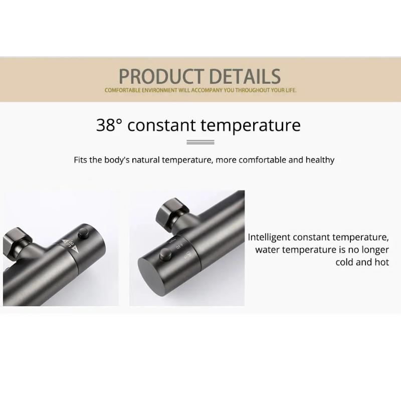 Colonne de douche cuivre mécanique