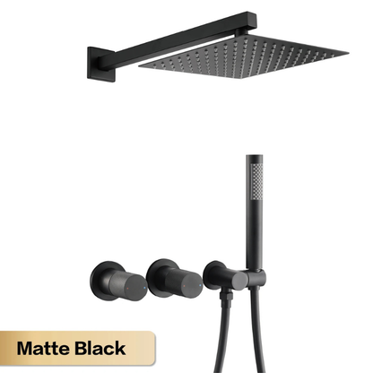 Colonne de douche laiton sensation pluie