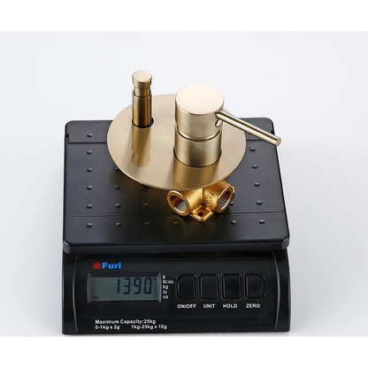 Colonne de douche laiton murale