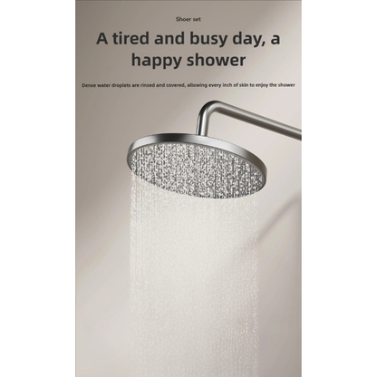 Colonne de douche pour baignoire avec commande rotative