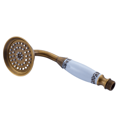 Pommeau de douche anti calcaire rétro