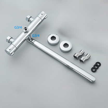 Mitigeur thermostatique bec long