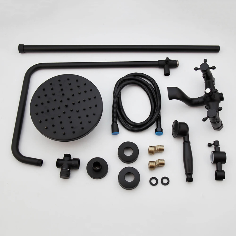 Colonne de douche rétro antique