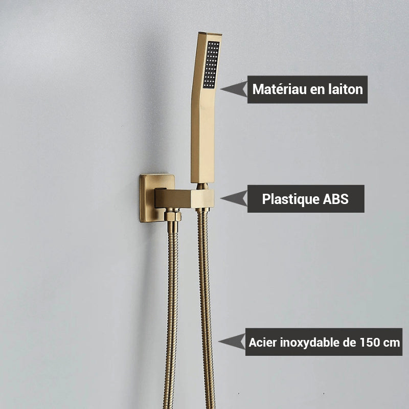 pommeau de douche anti calcaire design