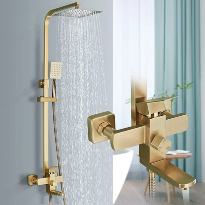 Colonne de douche pour baignoire pommeau pluie