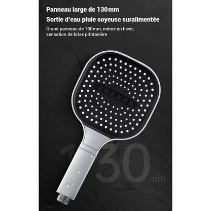 Pommeau de douche filtrant large