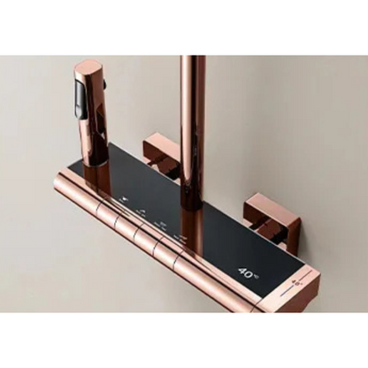 Colonne de douche cuivre 3 fonctions