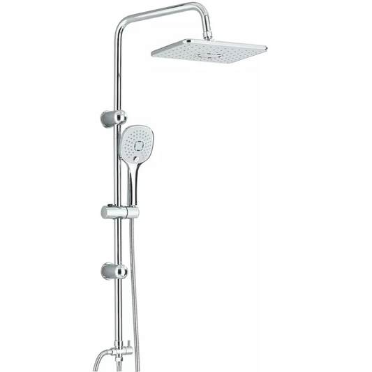 Colonne de douche sans robinetterie carrée