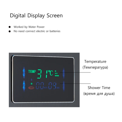 Colonne de douche hydromassante multi jets