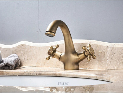 Mitigeur lavabo antique